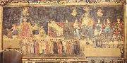 Ambrogio Lorenzetti Allegory of the Good Government oil on canvas